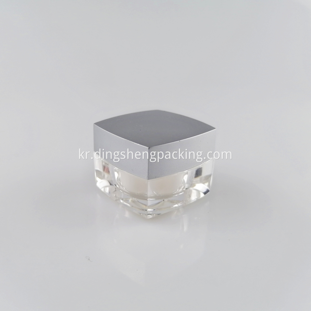 Skin Care Mask Eye Cream Square Acrylic Jar